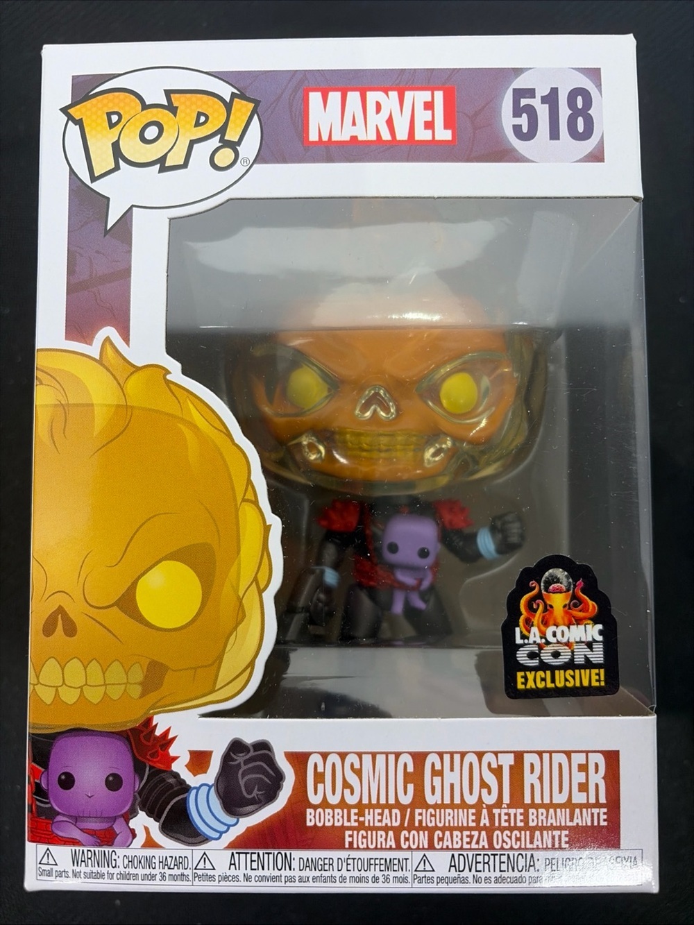 Funko Pop! Marvel Cosmic Ghost Rider #518 LA Comic Con Exclusive